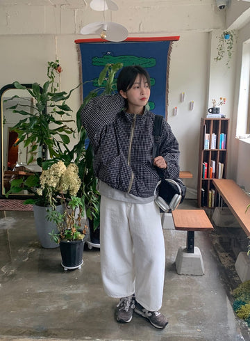 Feldro Check Reversible Windbreaker